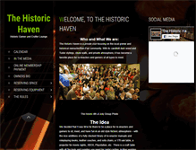 Tablet Screenshot of historichaven.com